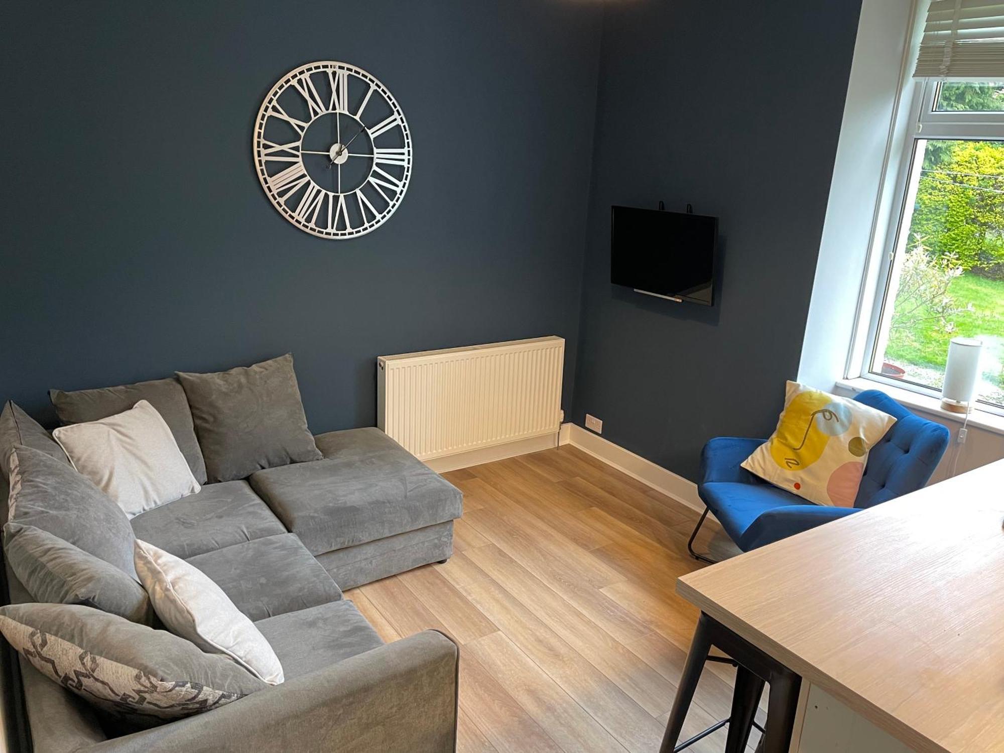 Cosy James Street Park 2 Bedroom, Ground Floor Apartment, Garden 海伦斯堡 外观 照片